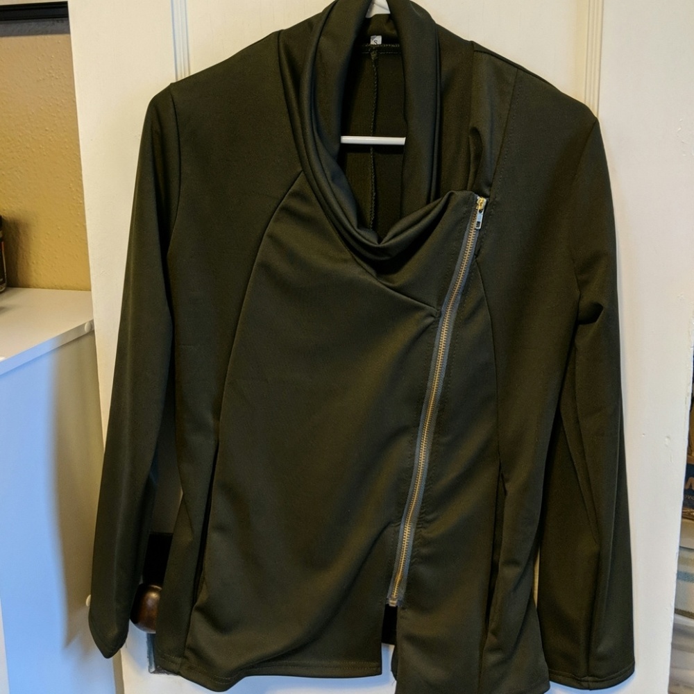 Olive green jacket